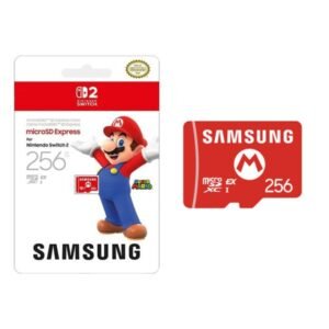 MICROSD EXPRESS SAMSUNG SW2 256GB SUPER MARIO