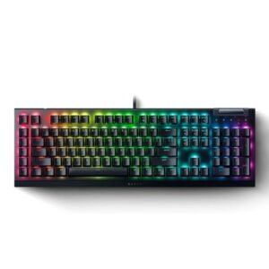 TECLADO GAMING RGB RAZER BLACKWIDOW V4 X MECÁNICO ALÁMBRICO