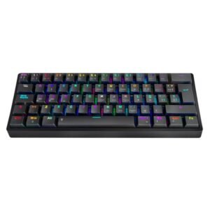 TECLADO GAMING RGB EAGLE WARRIOR KGY182U0003C 60% MECANICO A