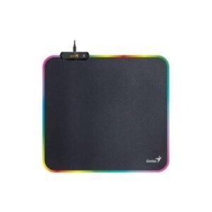 MOUSE PAD GAMING RGB GENIUS GX-PAD 260S 24X24CM TELA Y GOMA