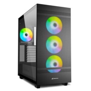 CASE GAMING RGB SHARKOON REBEL C50 MID TOWER VENTILADORES 4