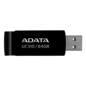 MEMORIA USB 64 ADATA UC310 USB-A 3.2 GEN 1 UC310-64G-RBK NEG