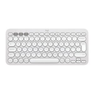 TECLADO LOGITECH PEBBLE KEYS 2 K380S MEMBRANA INALÁMBRICO BL