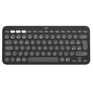 TECLADO LOGITECH PEBBLE KEYS 2 K380S MEMBRANA INALÁMBRICO BL