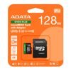 MEMORIA MICRO SDXC 128GB ADATA SPEED PLUS 180/160 MB/S COMPA
