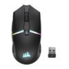 MOUSE GAMING RGB CORSAIR NIGHTSABRE INALÁMBRICO 2.4 GHZ 2600