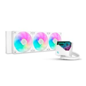 ENFRIAMIENTO LIQUIDO RGB DEEPCOOL LT360 WH AIO 360MM R-LT360