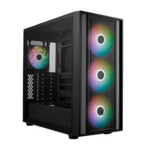 CASE GAMING RGB COOLER MASTER MASTERBOX 600 MID TOWER 3 VENT