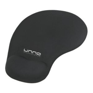 MOUSE PAD UNNO TEKNO MP6001BK 19X23CM MICROFIBRA ERGONÓMICO