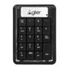 TECLADO NUMÉRICO AGILER MEMBRANA ALÁMBRICO INGLÉS AGI-9823 N