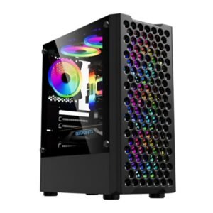 CASE GAMING EAGLE WARRIOR CG06Z5RA001C FRONTAL MESH CON 3 AB