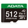 MEMORIA MICRO SDXC 512GB ADATA UD512GUI3V30A2SP-RA1 CLASE 10