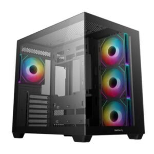 CASE DEEPCOOL CG530 4F MID TOWER VENTILADORES 4 DE 120MM CON