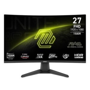 MONITOR GAMING MSI MAG 276CF E20 27" CURVO 1920 X 1080 200 H