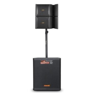 PARLANTE MOONKI MS-HF10000 900W ALAMBRICO CON SUBWOOFER NEGR