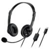 HEADSET GENIUS HS-230U ALÁMBRICO USB-C 2.4M 31710021405 NEGR