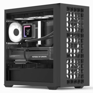 CASE RGB AEROCOOL D302A-G-BK-V1 MINI TOWER VENTILADORE 4 DE