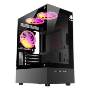 CASE RGB EAGLE WARRIOR CG70AHRA002C MINI TOWER VENTILADORES
