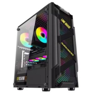 CASE RGB EAGLE WARRIOR CG08Q3RA003C VENTILADORES 3 DE 120MM