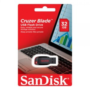 LLAVE MAYA-USB 2.0 BLADE 32GB SANDISK ORIG