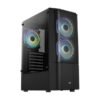 CASE RGB AEROCOOL QUANTUM MESH-G-BK-V3 MID TOWER VENTILADORE
