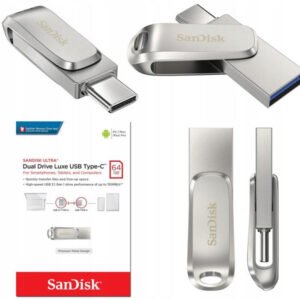 LLAVE MAYA-USB 3.1 DUAL DRIVE LUXE TIPO C 64GB SANDISK ORIG