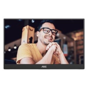MONITOR PORTÁTIL 15.6" AOC 16T20 PLANO 1920 X 1080 FHD 60HZ