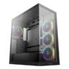 CASE RGB DEEPCOOL CG580 4F V2 MID TOWER VENTILADORES 4 DE 12