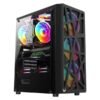 CASE RGB FORMULA V LINE MANA BLACK AR MID TOWER VENTILADORES
