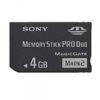 MEMORY STICK PRO DUO 4GB SONY ORIG