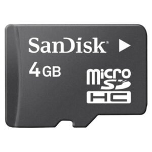 MICROSD 4GB SUELTA SIN EMPAQUE