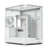 CASE APNX V2-WT-V1 MID TOWER 4 VENTILADORES CON PANEL LATERA