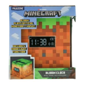 REF 3802 MINECRAFT ALARMA RELOJ PALADONE