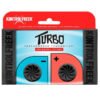 THUMB GRIPS TURBO NEGRO JOYCON SWITCH KONTROLFREEK