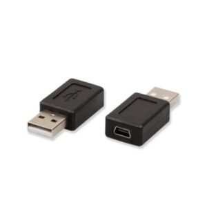 USB CONVERTIDOR MACHO A MINI USB B 5 PIN HEMBRA PC CONECTOR
