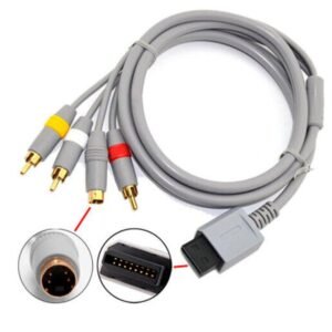 CABLE AUDIO-VIDEO AV SUPER VIDEO WII-WII U WU-A06WII