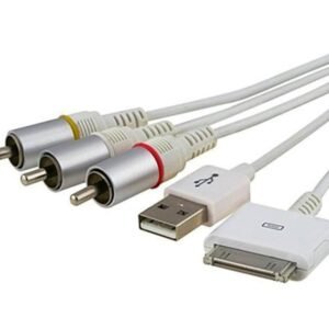 CABLE AUDIO-VIDEO AV USB IPOD 3G ES-5091B