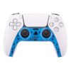 CARATULA INFERIOR CONTROL PS5 TRANSPARENTE AZUL
