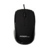 MOUSE ARGOM OPTICO ALAMBRICO ARG-MS-0014B NEGRO