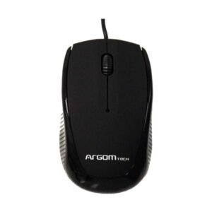 MOUSE ARGOM OPTICO ALAMBRICO ARG-MS-0014B NEGRO