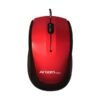 MOUSE ARGOM OPTICO ALAMBRICO ARG-MS-0014R Rojo