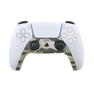 CARATULA INFERIOR CONTROL PS5 CAMUFLADO GRIS