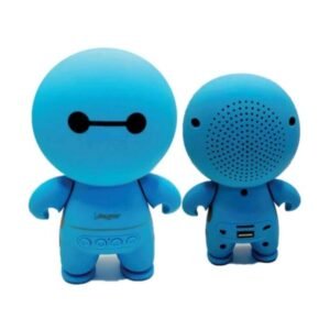 CASE PILLS PARA PARLANTE EN FORMA DE MUECO BOCON CELESTE