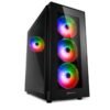 CASE GAMING RGB SHARKOON TG5 PRO MID TOWER VENTILADORES 4 DE