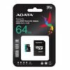 MEMORIA MICRO SDXC 64GB ADATA AUSDX64GUI3V30SA2-RA1 CLASE 10