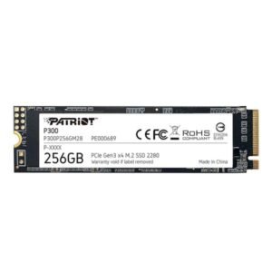 HD INTERNO SOLIDO 256GB PATRIOT P300 M.2 2280 PCIe GEN3 X4 N
