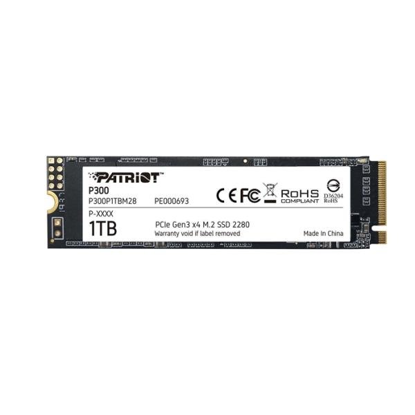 12289_5294.jpg HD INTERNO SOLIDO 1TB PATRIOT P300 M.2 2280 PCIE GEN3 X4 NVM