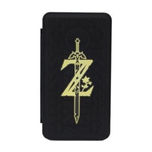 GAME CARD CASE SWITCH - 24 SLOTS ZELDA NEGRO
