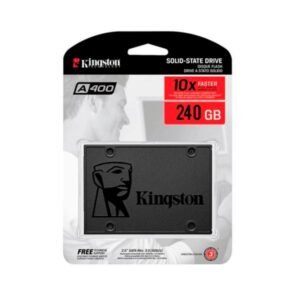 HD INTERNO SOLIDO 240GB KINGSTON A400 2.5" SATA III 500MB/S