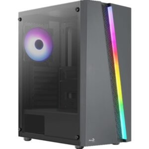 CASE GAMING RGB AEROCOOL BLADE-G-BK-V1 MID TOWER VENTILADORE